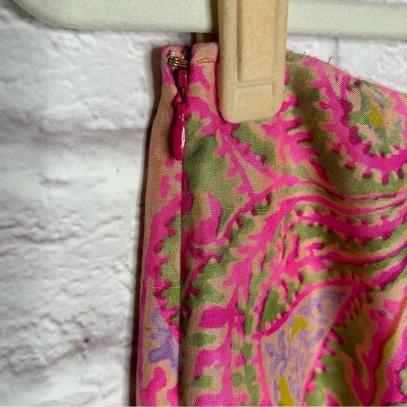 Ralph Lauren Black Label Paisley Print Silk Trousers - Picture 8 of 15